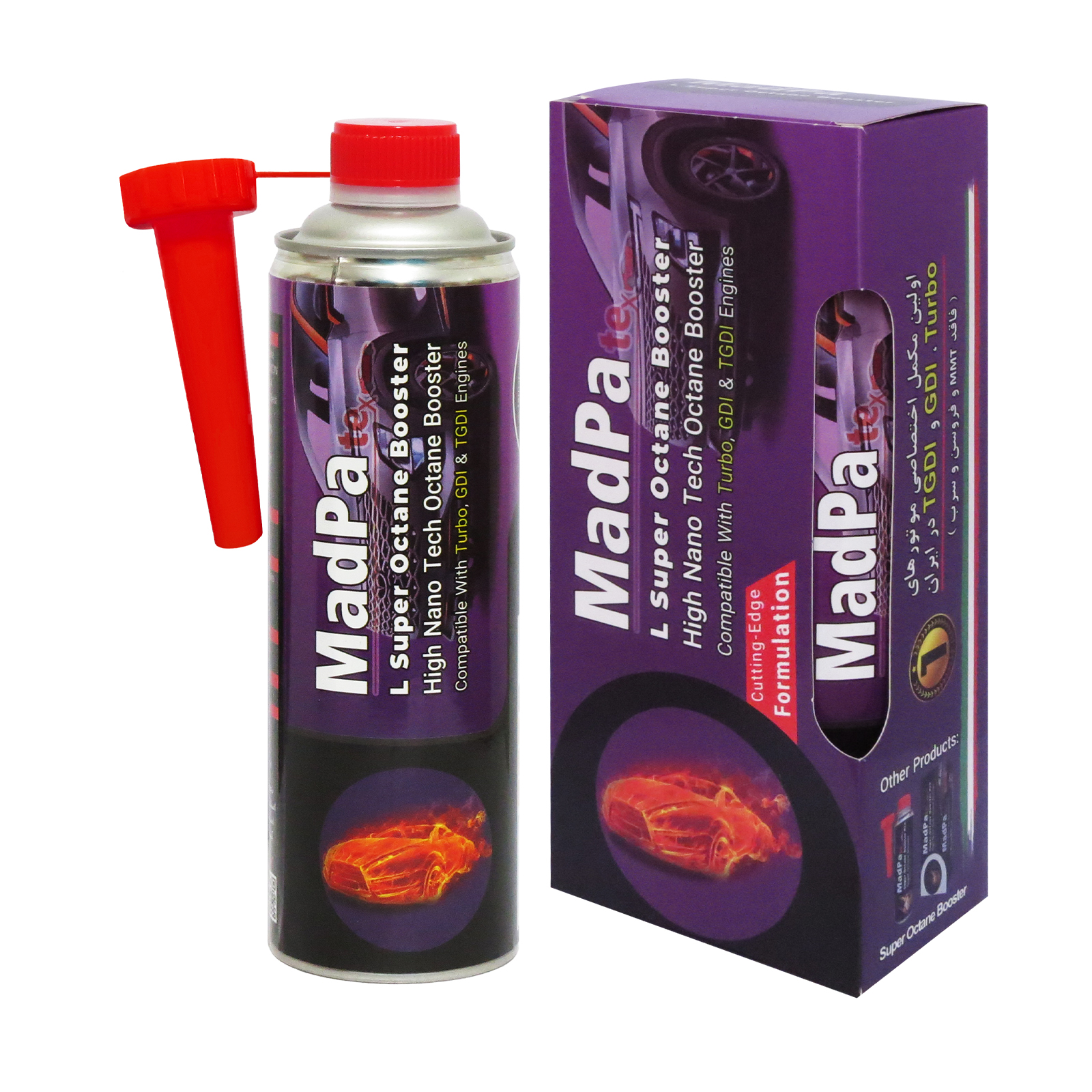 مدل لارج سوپر اکتان بوستر (حجم 480 میلی لیتر)