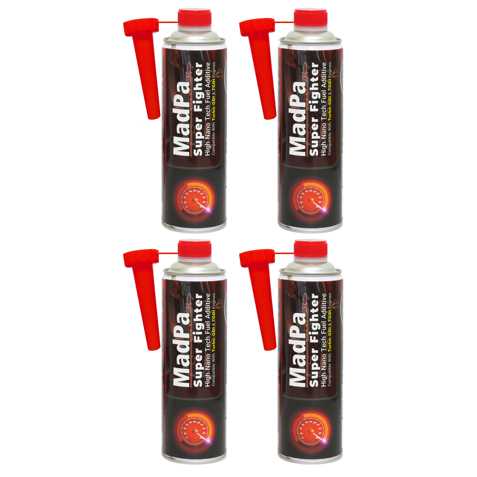 مکمل سوخت گروه مدپا مدل سوپر فایتر نیو حجم 480 میلی لیتر 4 عددی