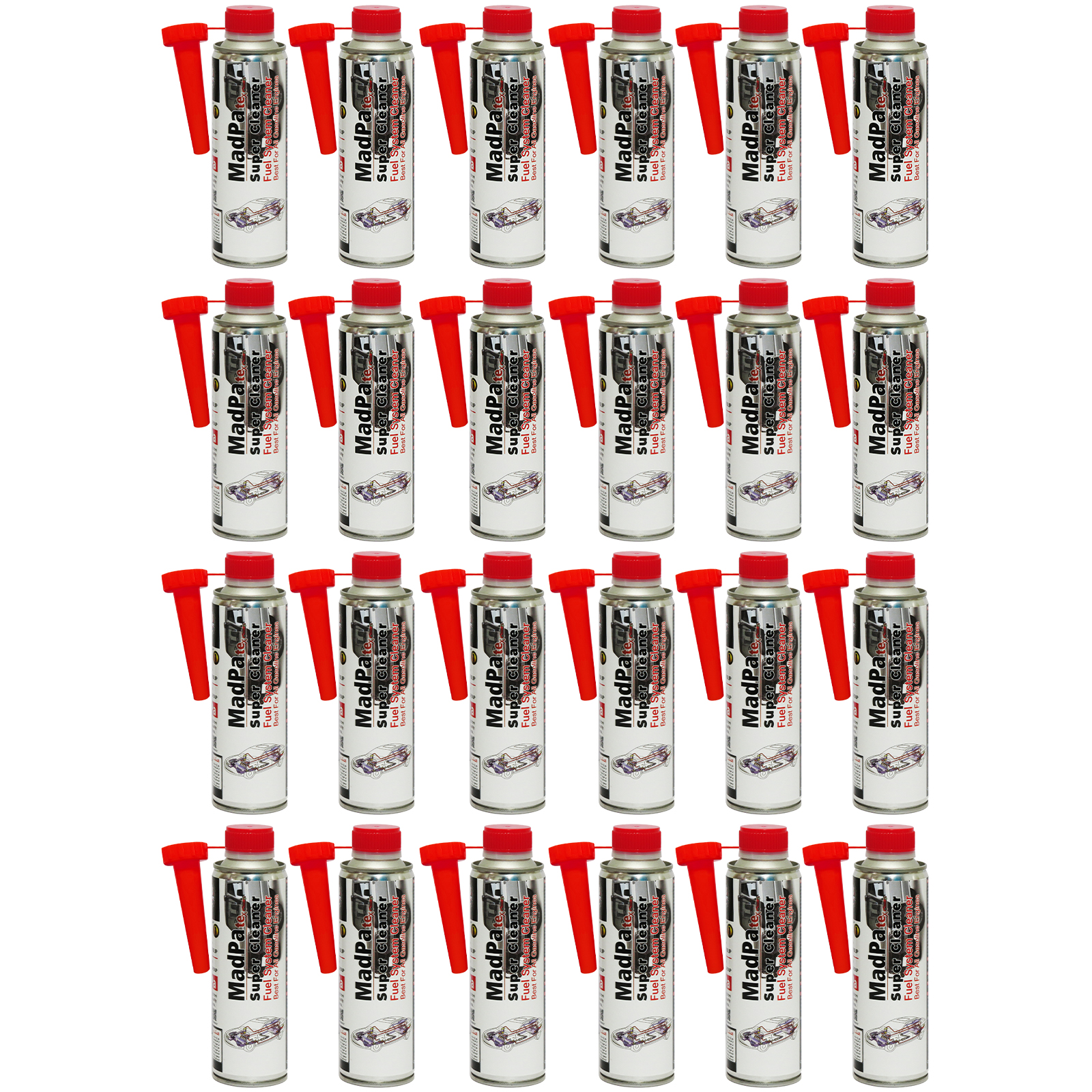 مکمل سوخت گروه مدپا مدل پتروکلینر پرو حجم 280 میلی لیتر بسته 24 عددی