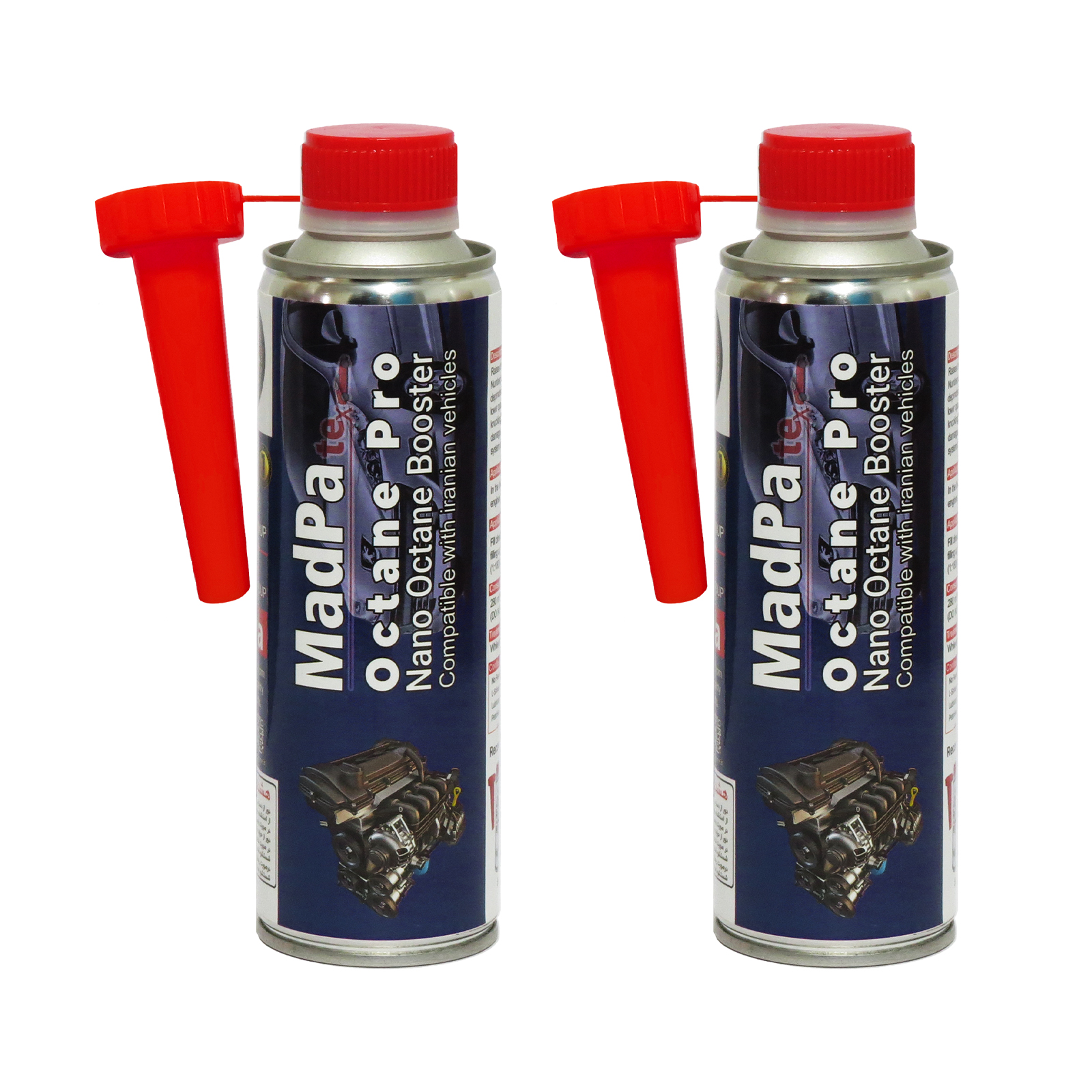 مکمل سوخت گروه مدپا مدل پتروکتان پرو حجم 280 میلی لیتر بسته 2 عددی