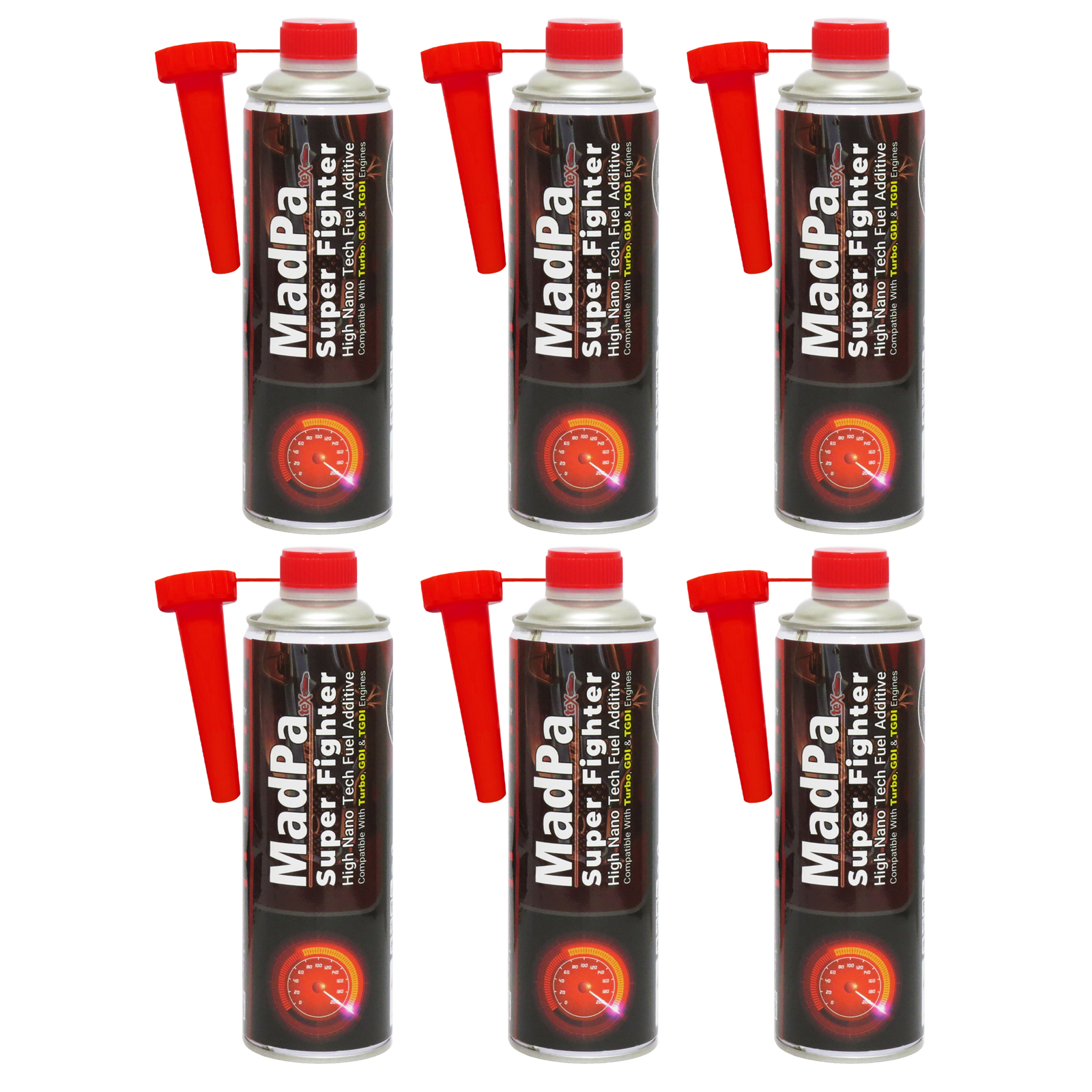 مکمل سوخت گروه مدپا مدل سوپر فایتر نیو حجم 480 میلی لیتر 6 عددی