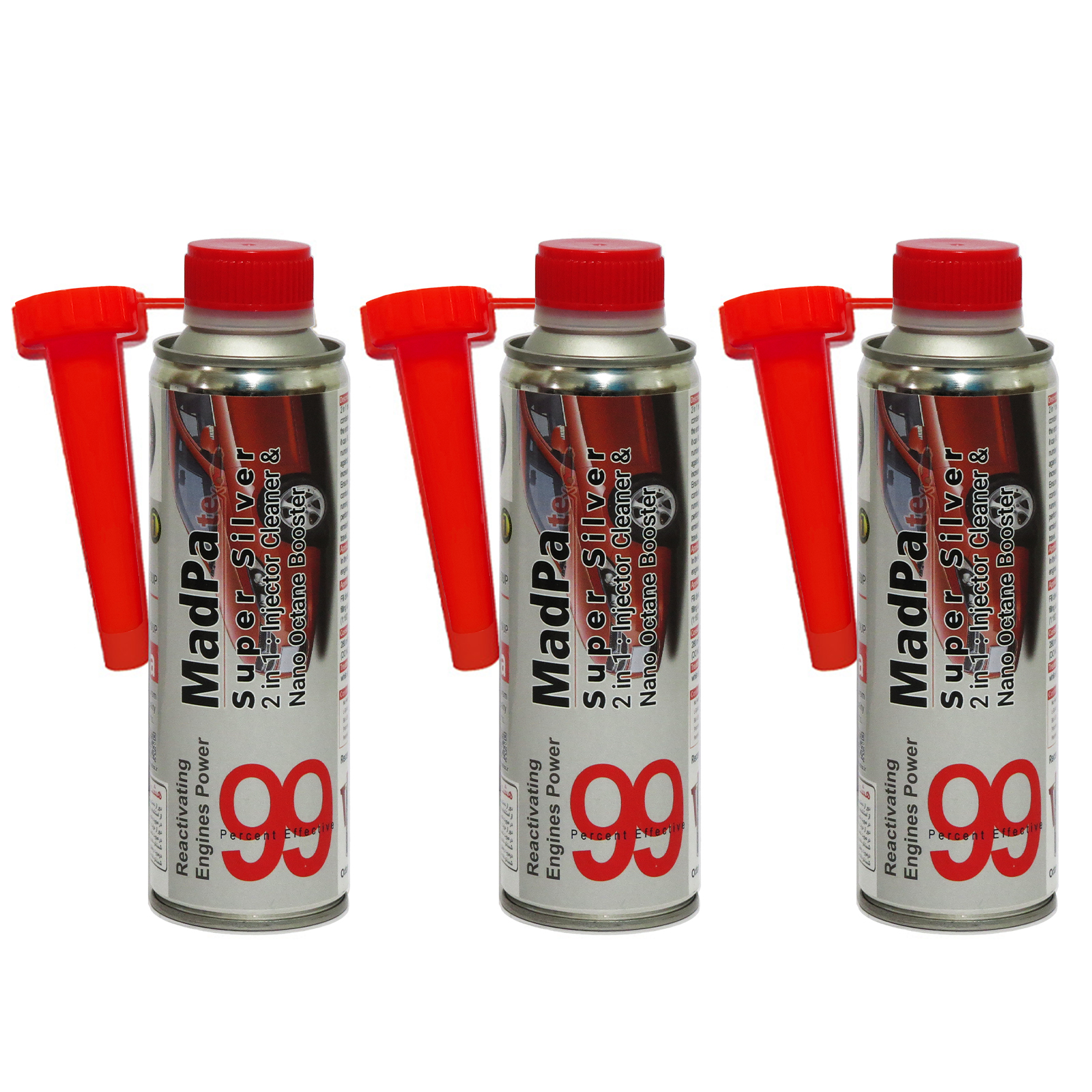 مکمل سوخت گروه مدپا مدل پترو نانو پرو TWO IN ONE حجم 280 میلی لیتر بسته 3 عددی